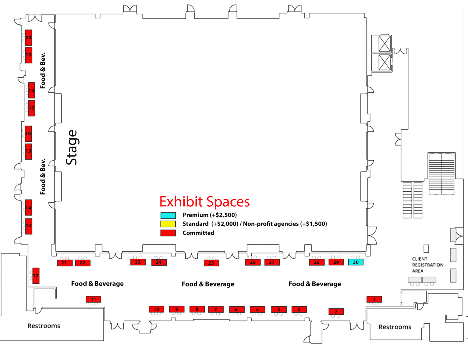 Floor Plan and Exhibitor List Barkley & Associates, Inc.